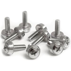 StarTech.com M5 Mounting Screws Silver - rack screws StarTech.com M5 Mounting Screws Silver - rack screws