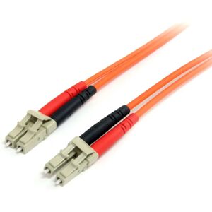 StarTech.com Orange 3M Fiber Optic Cable - Multimode Duplex - LC/LC - 62.5/125 StarTech.com Orange 3M Fiber Optic Cable - Multimode Duplex - LC/LC - 62.5/125