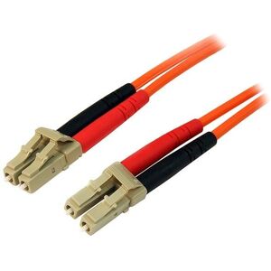 StarTech.com 50FIBLCLC3 3m Multimode Duplex Fiber Optic Cable StarTech.com 50FIBLCLC3 3m Multimode Duplex Fiber Optic Cable