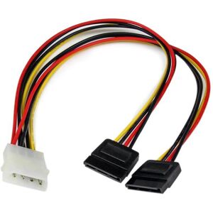 StarTech.com PYO2LP4SATA internal power cable - 0.304 m - Power Cable StarTech.com PYO2LP4SATA internal power cable - 0.304 m - Power Cable