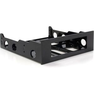 StarTech.com Compact Drive Mount Kit - 3.5" to 5.25" Adapter - Black StarTech.com Compact Drive Mount Kit - 3.5" to 5.25" Adapter - Black