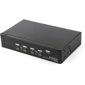 StarTech.com SV431DPUA2 KVM Switch - 4K 60Hz DisplayPort, 4 Ports, Black StarTech.com SV431DPUA2 KVM Switch - 4K 60Hz DisplayPort, 4 Ports, Black