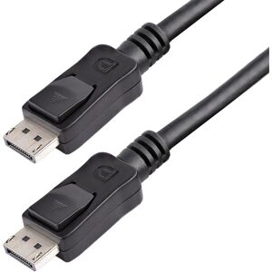 StarTech.com DisplayPort 1.2 Cable with Latches - 4K - Black StarTech.com DisplayPort 1.2 Cable with Latches - 4K - Black