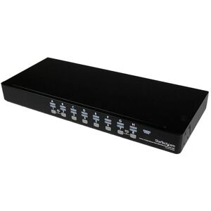 StarTech.com 16-Port Rack Mount USB KVM Switch with OSD - KVM Switch StarTech.com 16-Port Rack Mount USB KVM Switch with OSD - KVM Switch