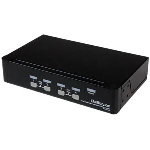 StarTech.com Startech 4-Port USB VGA Rack Mount KVM Switch - Black StarTech.com Startech 4-Port USB VGA Rack Mount KVM Switch - Black