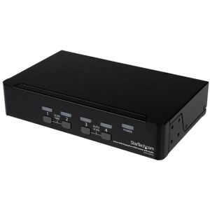 StarTech.com Commutateur KVM DisplayPort 4 Ports avec Audio - USB, Clavier, Vidéo, Souris StarTech.com Commutateur KVM DisplayPort 4 Ports avec Audio - USB, Clavier, Vidéo, Souris