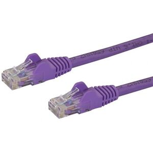 StarTech.com N6PATCH100PL Lila Cat6 Ethernet-kabel - 30m - Snagless, UTP StarTech.com N6PATCH100PL Lila Cat6 Ethernet-kabel - 30m - Snagless, UTP