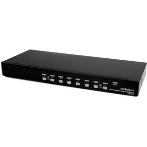StarTech.com 8 Port DVI USB KVM Switch - Rack Mountable - Black StarTech.com 8 Port DVI USB KVM Switch - Rack Mountable - Black
