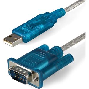 StarTech.com USB to RS232 Serial Adapter Cable - 3ft - Blue StarTech.com USB to RS232 Serial Adapter Cable - 3ft - Blue