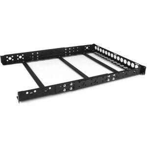 StarTech.com Universal 1U Rack Rails - Adjustable Depth - Black StarTech.com Universal 1U Rack Rails - Adjustable Depth - Black