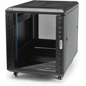 StarTech.com 12U Räkki - Turvallinen Teräs, Lasinen Ovi StarTech.com 12U Räkki - Turvallinen Teräs, Lasinen Ovi