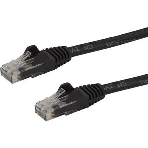 StarTech.com 10m Cat6 Ethernet Cable - Black Snagless Gigabit - 650MHz StarTech.com 10m Cat6 Ethernet Cable - Black Snagless Gigabit - 650MHz