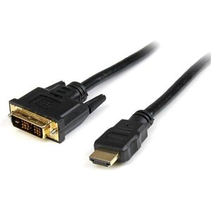 StarTech.com 1m HDMI to DVI-D Cable - Black - Video Cable - HDMI / DVI - 1 M StarTech.com 1m HDMI to DVI-D Cable - Black - Video Cable - HDMI / DVI - 1 M