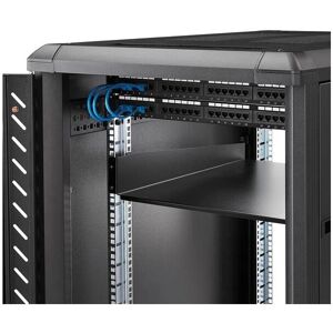 StarTech.com CABSHELF22 Rack Shelf - 22" Deep, Universal, Heavy Duty Steel - 2U StarTech.com CABSHELF22 Rack Shelf - 22" Deep, Universal, Heavy Duty Steel - 2U