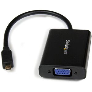StarTech.com Micro HDMI to VGA Adapter - Black StarTech.com Micro HDMI to VGA Adapter - Black