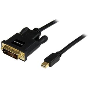 StarTech.com 10ft Mini DisplayPort to DVI Cable - Black - Video Adapter StarTech.com 10ft Mini DisplayPort to DVI Cable - Black - Video Adapter