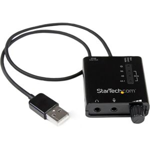 StarTech.com ICUSBAUDIO2D External USB Sound Card - 5.1 Channels StarTech.com ICUSBAUDIO2D External USB Sound Card - 5.1 Channels