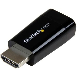 StarTech.com HDMI to VGA Adapter - Compact, Black, Up to 1920x1200 StarTech.com HDMI to VGA Adapter - Compact, Black, Up to 1920x1200