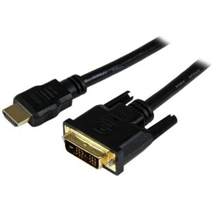 Câble HDMI à DVI-D StarTech.com - 1,5M - Noir - Publicité Câble HDMI à DVI-D StarTech.com - 1,5M - Noir - Publicité