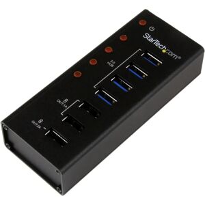 StarTech.com 7 Port USB 3.0 Charging Hub - Black StarTech.com 7 Port USB 3.0 Charging Hub - Black