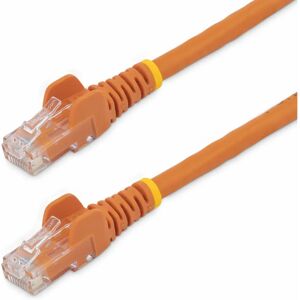 StarTech.com 3m Orange Gigabit Snagless RJ45 UTP Cat6 Patch Cable StarTech.com 3m Orange Gigabit Snagless RJ45 UTP Cat6 Patch Cable