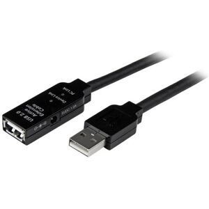 StarTech.com USB 2.0 Active Extension Cable - 5M - Black StarTech.com USB 2.0 Active Extension Cable - 5M - Black