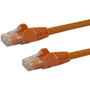StarTech.com N6PATC2MOR 2m Orange Snagless Cat6 Network Cable - Ethernet StarTech.com N6PATC2MOR 2m Orange Snagless Cat6 Network Cable - Ethernet