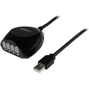 StarTech.com 15m Kabel USB 2.0 Aktywny z Huberem 4-Portowym StarTech.com 15m Kabel USB 2.0 Aktywny z Huberem 4-Portowym