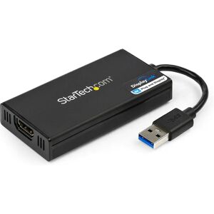 StarTech.com USB 3.0 to HDMI Adapter - 4K 30Hz - DisplayLink Certified - External Multi Monitor StarTech.com USB 3.0 to HDMI Adapter - 4K 30Hz - DisplayLink Certified - External Multi Monitor