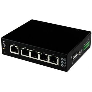 StarTech.com IES51000 Industriell 5-portars Gigabit Ethernet-switch - Robust, IP30, -40°C till 75°C StarTech.com IES51000 Industriell 5-portars Gigabit Ethernet-switch - Robust, IP30, -40°C till 75°C