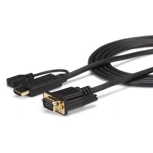 StarTech.com Adattatore cavo video HD2VGAMM6 - 6 piedi - VGA HDMI StarTech.com Adattatore cavo video HD2VGAMM6 - 6 piedi - VGA HDMI
