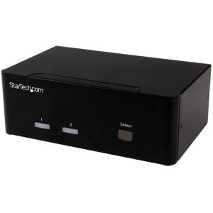 StarTech.com SV231DVGAU2A Dual VGA KVM Switch - Black StarTech.com SV231DVGAU2A Dual VGA KVM Switch - Black