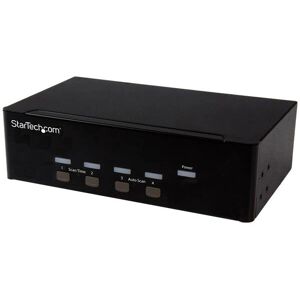 StarTech.com SV431DVGAU2A Dual VGA KVM Switch - Black StarTech.com SV431DVGAU2A Dual VGA KVM Switch - Black