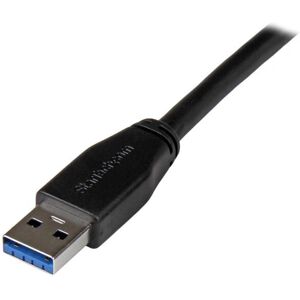 StarTech.com 10m Active USB 3.0 A to B Cable - Black StarTech.com 10m Active USB 3.0 A to B Cable - Black