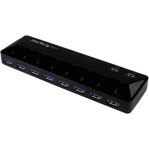 StarTech.com ST103008U2C USB Hub - 10 Ports, Black StarTech.com ST103008U2C USB Hub - 10 Ports, Black