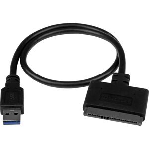 StarTech.com USB312SAT3CB Cable - USB 3.1 SATA Adapter Black StarTech.com USB312SAT3CB Cable - USB 3.1 SATA Adapter Black
