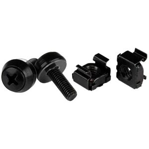 StarTech.com Black M5 Mounting Screws - Rack Accessories StarTech.com Black M5 Mounting Screws - Rack Accessories
