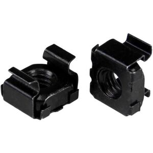 StarTech.com M6 Cage Nuts Black - 100 Pack - Rack Mounting - Server & Network StarTech.com M6 Cage Nuts Black - 100 Pack - Rack Mounting - Server & Network