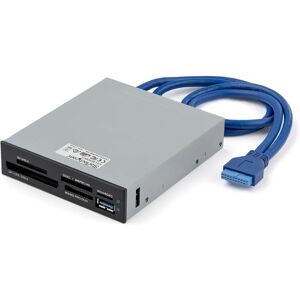 StarTech.com 35FCREADBU3 Card Reader - Black - 18-in-1 USB 3.0 Multi Media StarTech.com 35FCREADBU3 Card Reader - Black - 18-in-1 USB 3.0 Multi Media