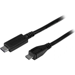 StarTech.com USB-C to Micro-B Cable - 1m - Black - Data Transfer Cable StarTech.com USB-C to Micro-B Cable - 1m - Black - Data Transfer Cable