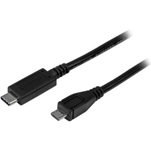 Kabel USB-C na Micro-B od StarTech.com - 1m - Černá - Přenosový kabel Kabel USB-C na Micro-B od StarTech.com - 1m - Černá - Přenosový kabel