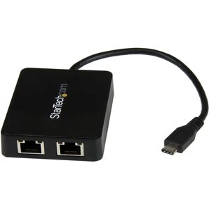 Adaptateur Ethernet Gigabit double US1GC301AU2R - Carte Réseau StarTech.com - Publicité Adaptateur Ethernet Gigabit double US1GC301AU2R - Carte Réseau StarTech.com - Publicité