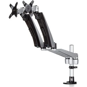 StarTech.com Dual Monitor Mount - Articulating - Supports 12-30" - Black, Silver StarTech.com Dual Monitor Mount - Articulating - Supports 12-30" - Black, Silver