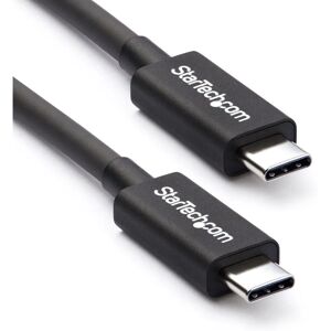 StarTech.com Thunderbolt 3 Cable - 0.5m - Black - 4K/5K 60Hz - Certified StarTech.com Thunderbolt 3 Cable - 0.5m - Black - 4K/5K 60Hz - Certified