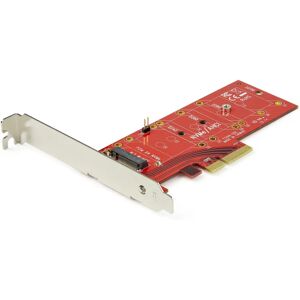 Adaptador PCIe M.2 SSD StarTech.com PEX4M2E1 - Gris - Soporta NVMe y AHCI Adaptador PCIe M.2 SSD StarTech.com PEX4M2E1 - Gris - Soporta NVMe y AHCI