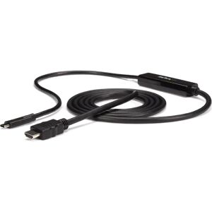 StarTech.com USB-C to HDMI Adapter Cable - 2m - 4K at 30 Hz - Black StarTech.com USB-C to HDMI Adapter Cable - 2m - 4K at 30 Hz - Black