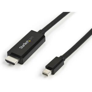 StarTech.com 10ft (3m) Mini DisplayPort to HDMI Cable - 4K 30Hz Video - mDP to HDMI Adapter Cable - Mac/PC StarTech.com 10ft (3m) Mini DisplayPort to HDMI Cable - 4K 30Hz Video - mDP to HDMI Adapter Cable - Mac/PC