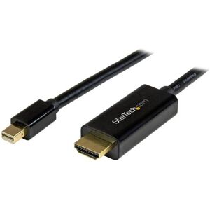 StarTech.com Mini DisplayPort to HDMI Cable - 4K 30Hz - 5m - Black - Video Adapter StarTech.com Mini DisplayPort to HDMI Cable - 4K 30Hz - 5m - Black - Video Adapter