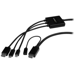 StarTech.com 6ft USB-C, HDMI or Mini DisplayPort to HDMI Adapter Cable StarTech.com 6ft USB-C, HDMI or Mini DisplayPort to HDMI Adapter Cable
