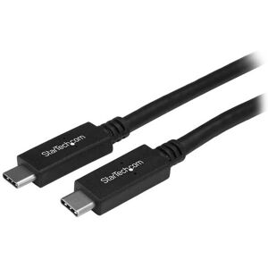 StarTech.com USB C to USB C Kaapeli - 0,5m - Lyhyt - M/M - USB 3.1 (10Gbps) StarTech.com USB C to USB C Kaapeli - 0,5m - Lyhyt - M/M - USB 3.1 (10Gbps)